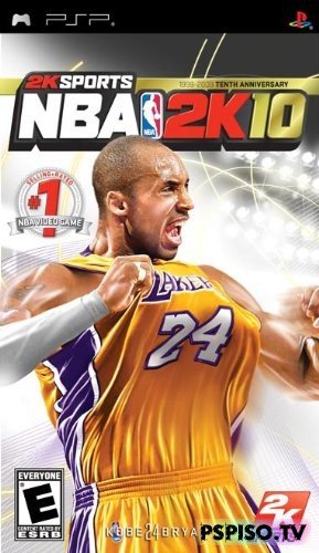 NBA 2K10 (2009/PSP/ENG) - psp , psp go,  psp, psp.