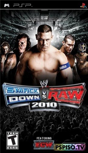 WWE SmackDown vs. RAW 2010 - psp go, бесплатно psp, прошивка psp, psp скачать.