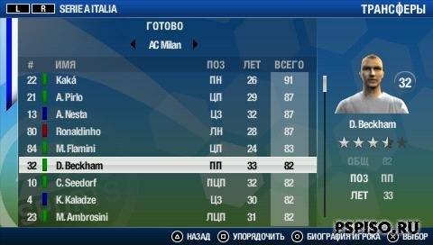 FIFA 09 обновление составов от 16.04.09 