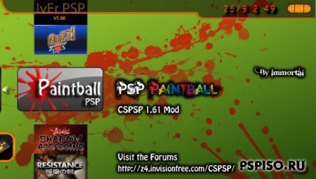 PSP Paintball v6.2b [Homebrew]