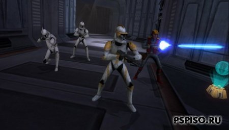 Star Wars: The Clone Wars Republic Heroes - EUR - скачать игры для psp, одним файлом, игры нa psp, фильмы на psp.