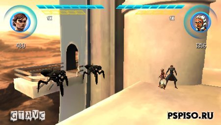 Star Wars: The Clone Wars Republic Heroes - EUR - игры для psp скачать, игры для psp, скачать игры для psp, psp бесплатно.