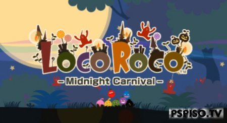 Первое видео многопользовательского режима в Locoroco: Midnight Carnival