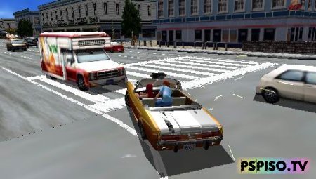 Crazy Taxi: Fare Wars 2.01 / NEW VERSION - USA - аниме, psp, одним файлом, скачать игры на psp бесплатно.