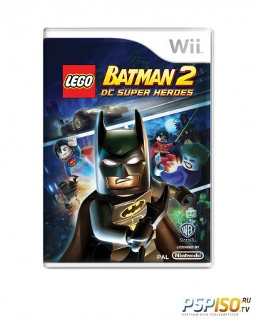 LEGO Batman 2: DC Super Heroes  - официальный бокс арт