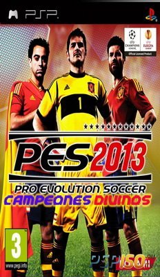 Pro Evolution Soccer 2013 Campeones Divinos (PSP/ESP) (NEW MOD)