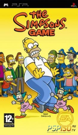 Игра Симпсоны / The Simpsons Game (PSP/RUS) (Full / Rip)