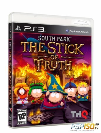 Официальный бокс арт South Park The Stick of Truth