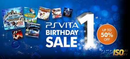 PS Vita празднует 1 год, распродажа в PSN