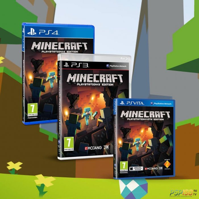 Новые подробности об Minecraft: PS Vita и PS4 Edition