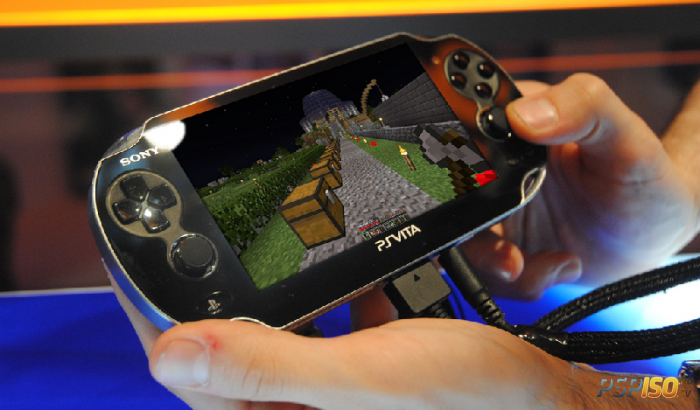 Геймплей Minecraft для PS Vita с Gamescom 2014