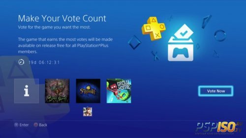 Sony откроет голосование для выбора бесплатной игры в PS Plus