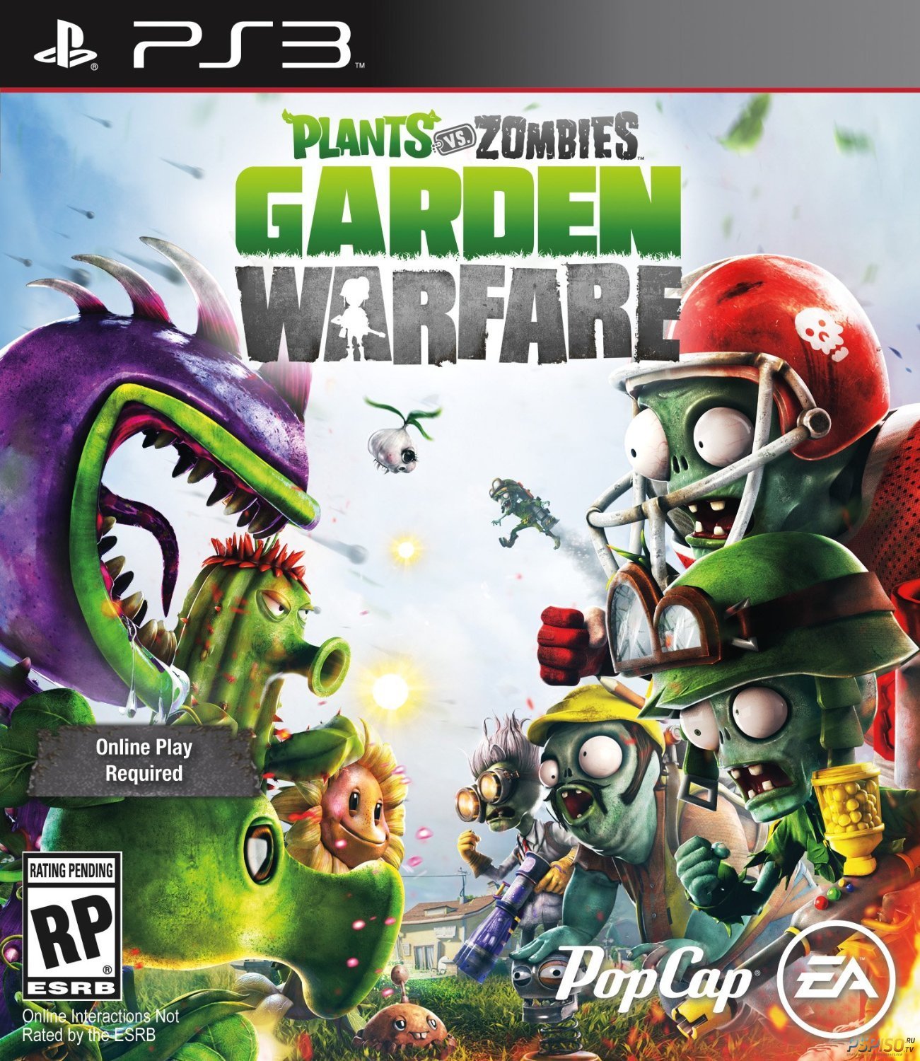 Plants vs zombies bande-annonce de guerre de jardin ps3