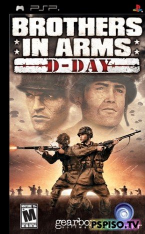 Brothers in Arms D-Day - бесплатно psp, psp, прошивка psp, игры psp.