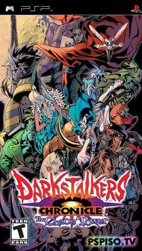 Darkstalkers Chronicle the Chaos Tower -  psp, psp,    psp,   psp .