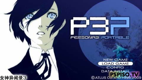 Persona 3 Portable - JPN Patched 5.xx! -   psp, psp ,   psp ,    psp.