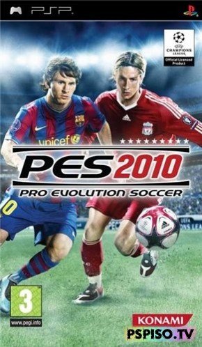 Pro Evolution Soccer 2010 (2009/PSP/RUS) - psp,  psp, psp slim,  psp.