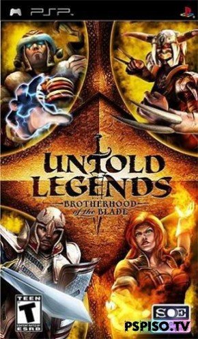Untold Legends: Brotherhood of the Blade (2005/PSP/RUS) - psp go,   psp , psp    , .