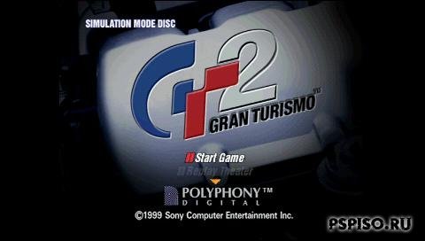Gran Turismo 2 Simulation Disc