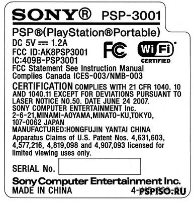 PSP-3001