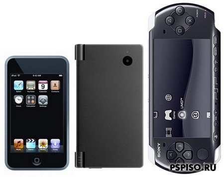 Nintendo DSi vs. PSP-3000 vs. iPhone, version 1.0