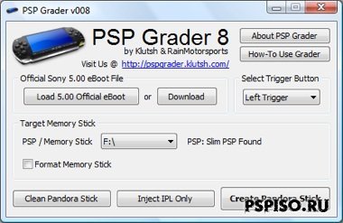PSP Grader v008 Released