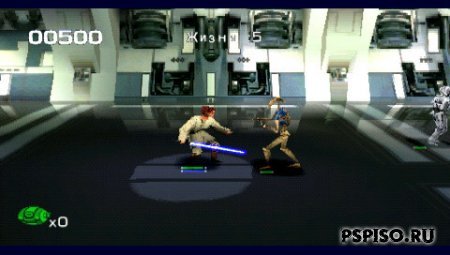 Star Wars Episode I Jedi Power Battles RUS -  ,   psp,  psp, psp.