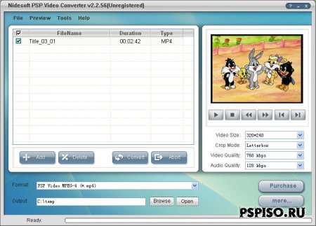 Nidesoft PSP Video Converter