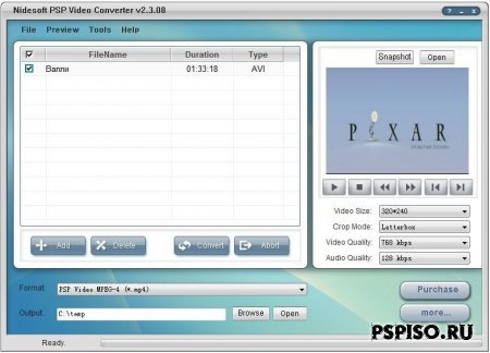 Nidesoft PSP Video Converter