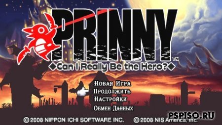 Prinny: Can I Really Be the Hero? - RUS -    psp,  , psp ,  psp.