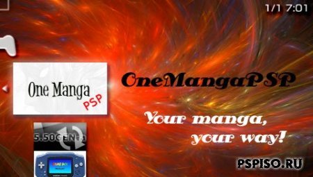 OneManga PSP Client v0.1