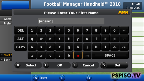 Football Manager Handheld 2010 - psp soft,  psp,   psp,  psp.