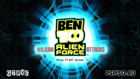 BEN 10: ALIEN FORCE - Vilgax Attacks - EUR - psp ,  psp,  ,    psp.