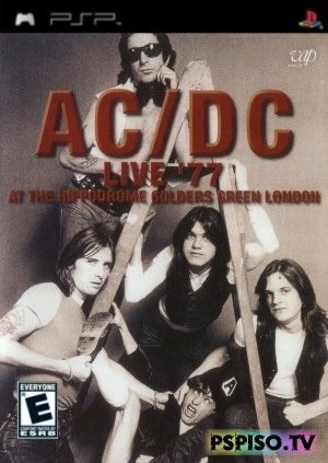 AC/DC - Live At The Hippodrome Golders Green London (1977) -  psp,   psp ,  psp,    psp.