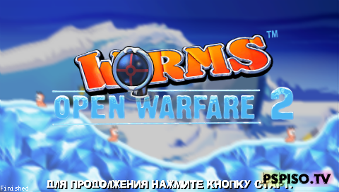  Worms: Open Warfare  Worms: Open Warfare 2 - psp  , psp soft,   psp,     psp.