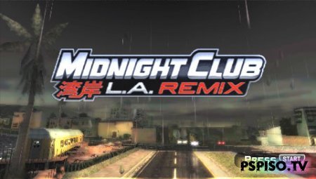  Midnight Club: Los Angeles Remix (by Mrlegal) - psp ,  psp slim,   psp, psp soft.