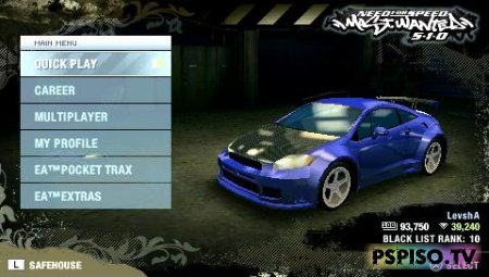  Need for Speed Most Wanted 5-1-0 - psp , psp go,    psp, psp .