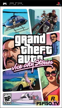  Grand Theft Auto: Vice City Stories - psp  , psp    ,    psp , psp slim.