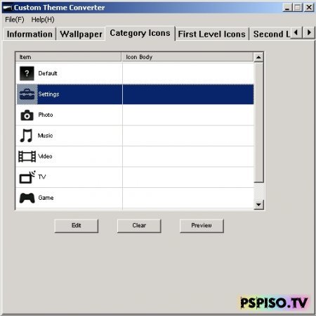PSP Theme Creator -      PSP