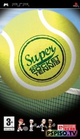 Super Pocket Tennis - USA (PSN) - ,  ,  psp,    psp.