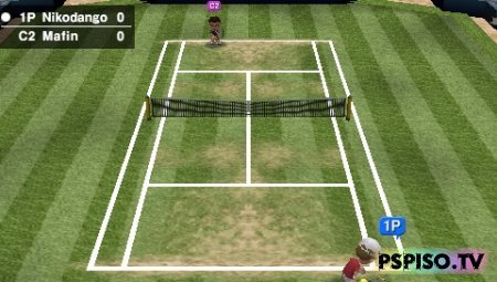 Super Pocket Tennis - USA (PSN) - psp 3008,   psp,  ,  .