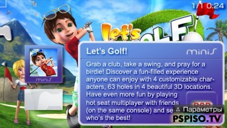 Let's Golf! - EUR - psp,   ,   ,   psp.