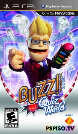 Buzz! Quiz World - USA - PSN - psp ,  ,  , psp 3008.