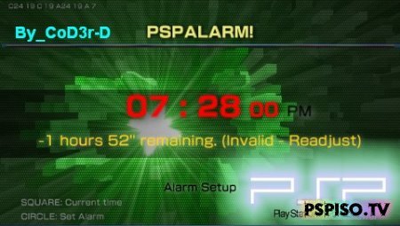 PSPAlarm v. 1.0-  PSP. - psp    , psp slim ,   psp,    psp.