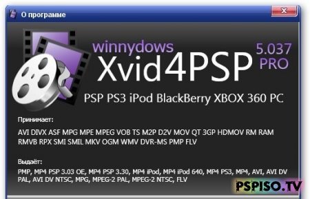 Xvid4PSP 5.037 -   psp,   psp ,  psp 3008,  psp .