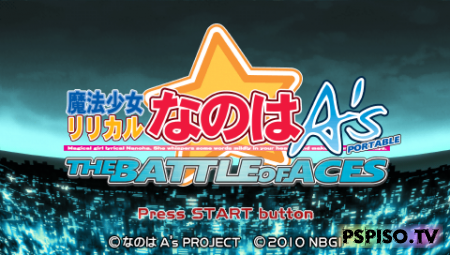 Mahou Shoujo Lyrical Nanoha A's Portable: The Battle of Aces - JPN -    psp,   psp,  ,  .