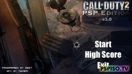 Call of Duty 2 PSP Edition v3.0 - psp ,  psp,  ,    psp.
