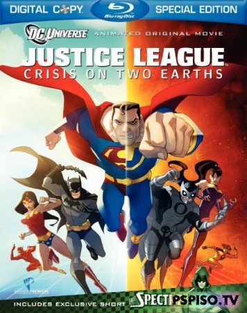  :    / Justice League: Crisis on Two Earths (2010) HDRip -  ,   psp,  , psp.