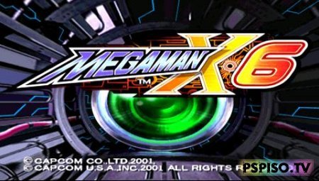Megaman X6 ENG RIP -   psp,  ,  ,   psp .