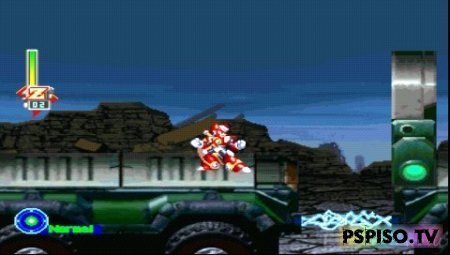 Megaman X5 ENG RIP -   psp,  ,  ,  .